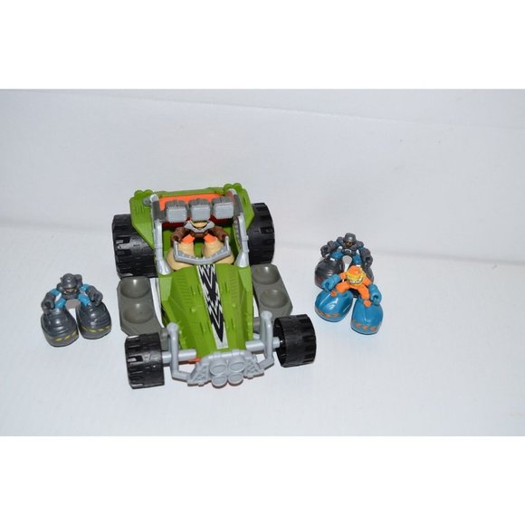 Mattel Matchbox Big Boots 1.75” Action Figure Lot Mini figures w/ dune buggy car - Picture 10 of 12